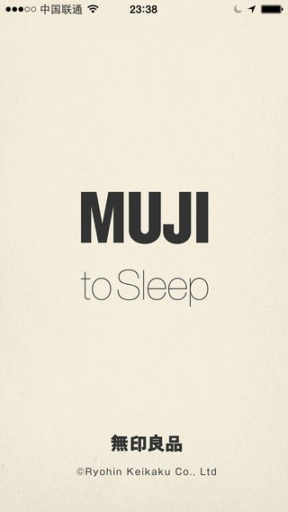 MUJI to Sleep